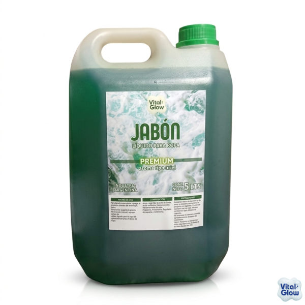 Jabón para ropa aroma ariel 5 litros