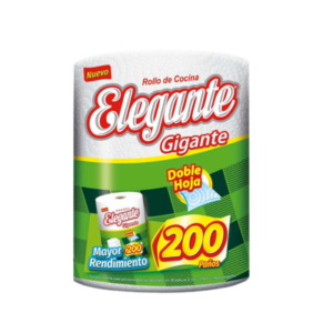 Rollo de cocina Elegante gigante 200 paños