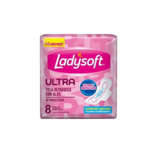 Toallitas Ladysoft Ultra 8 unid.